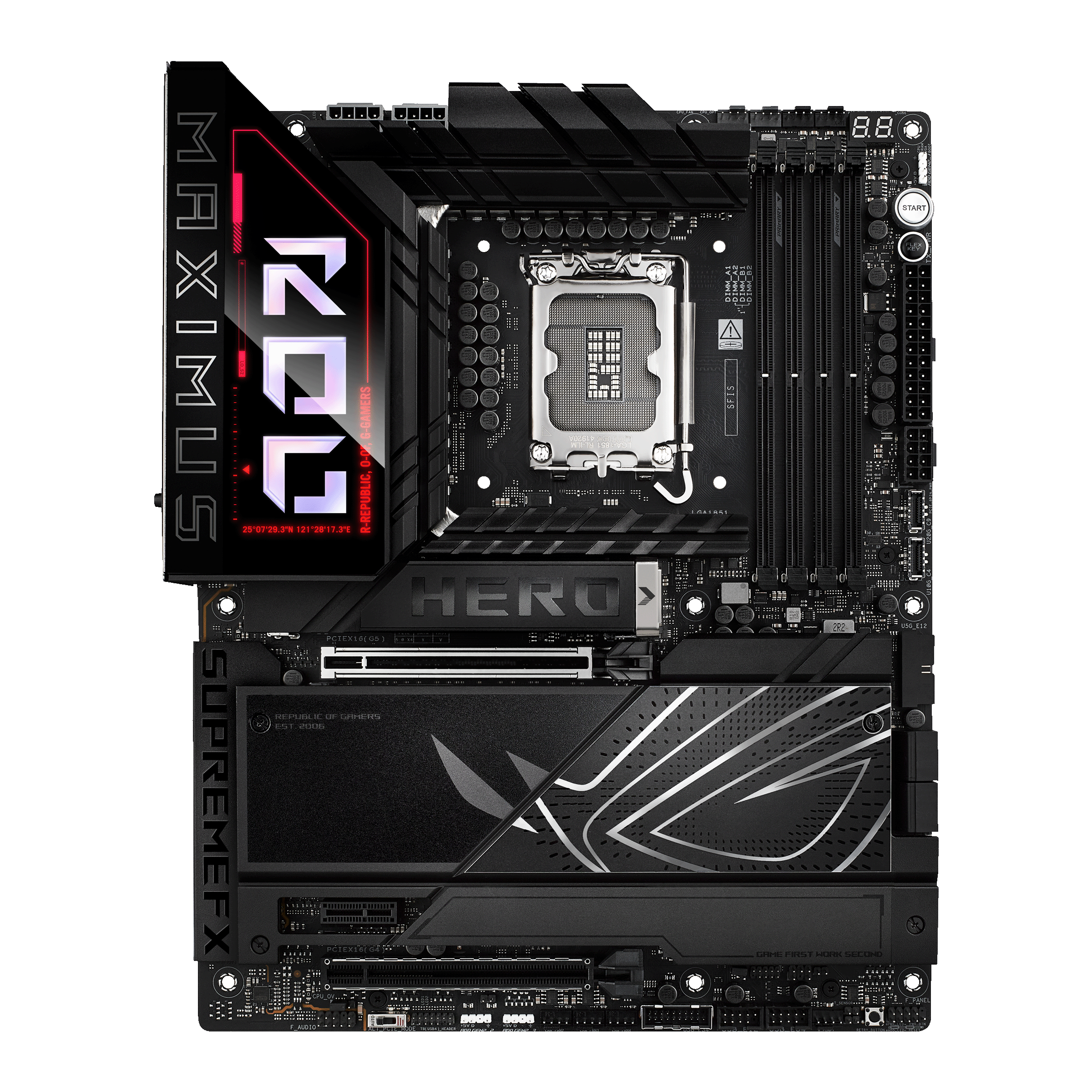ASUS ROG Maximus Z890 Hero Gaming Motherboard ASUS ROG Maximus Z890 Hero Gaming Motherboard - Image 1
